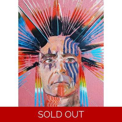 SOLD Portrait of an Artist 661